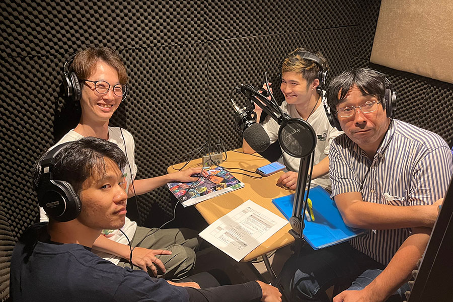 soundofvivid収録現場の風景